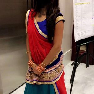 Indian tradition wedding lehnga